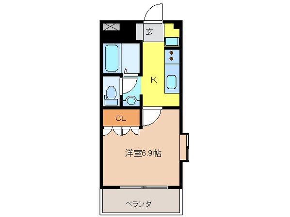 アーバンハウス柏森の物件間取画像